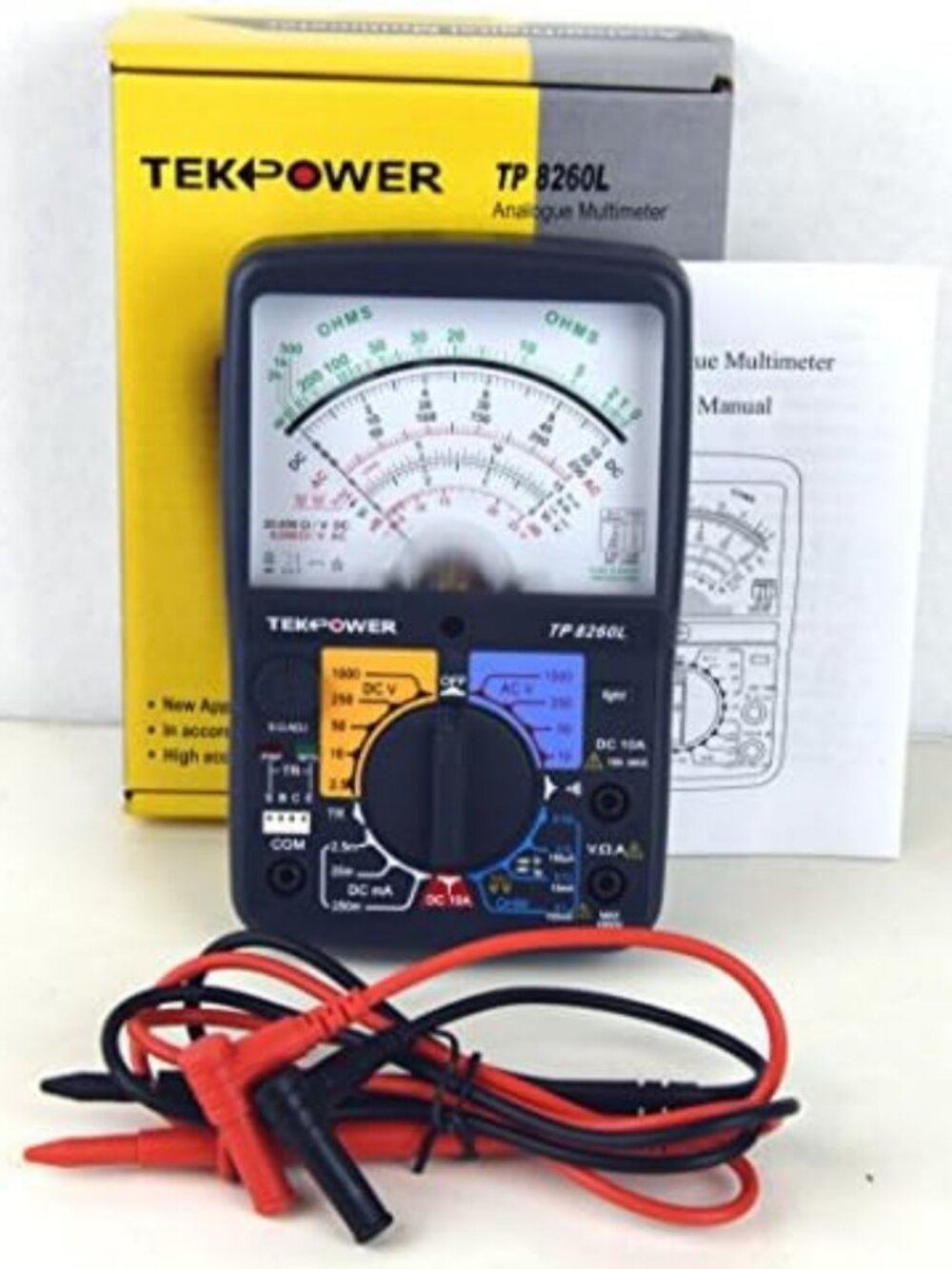 Analog Multimeter with Backlight & Transistor Testing - High Precision Tool - Picture 3 of 7